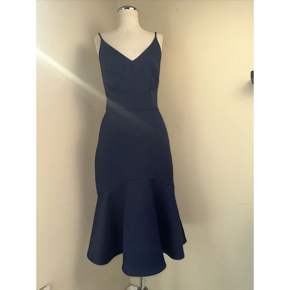 Cooper St. Navy Azalea Dress Fit and Flare A-Line Prom Formal Size 2 EUC